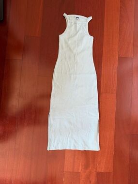 Old Navy Light Blue Ribbed Tank Maxi Dress Size XS